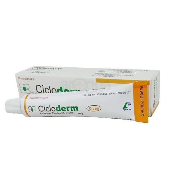 CICLODERM 1% CREAM 15GM