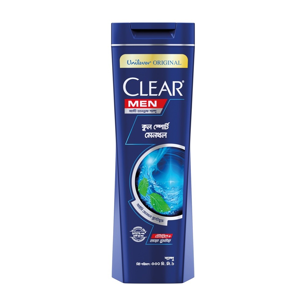 CLEAR MAN COOL SPORT SHAMPOO 330ML