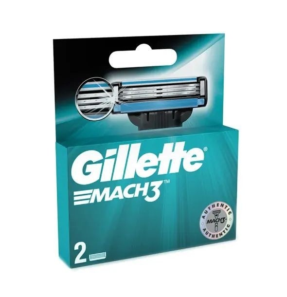 GILLETTE MACH3.. 2PCS