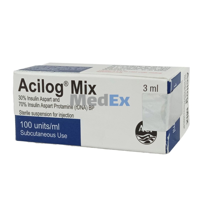ACILOG MIX CARTRIDGE 3 ML Injection