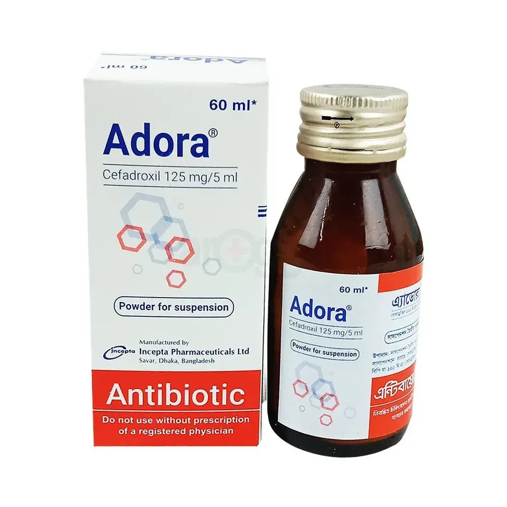 ADORA 125MG/5ML POWDER OF SUSPENSION 60 ML