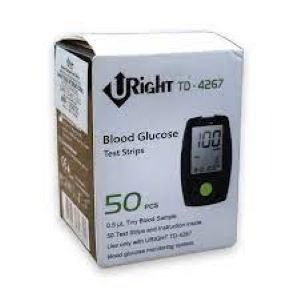URIGHT BLOOD GLUCOSE TEST STRIP 25 PC