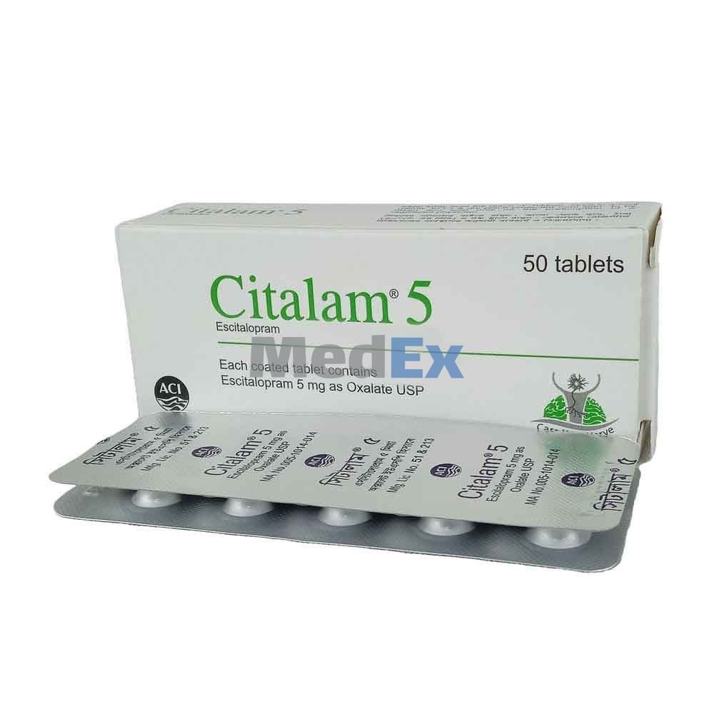 CITALAM 5MG TABLET