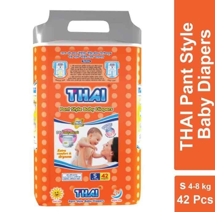 THAI BABY DIAPER PANT S 42