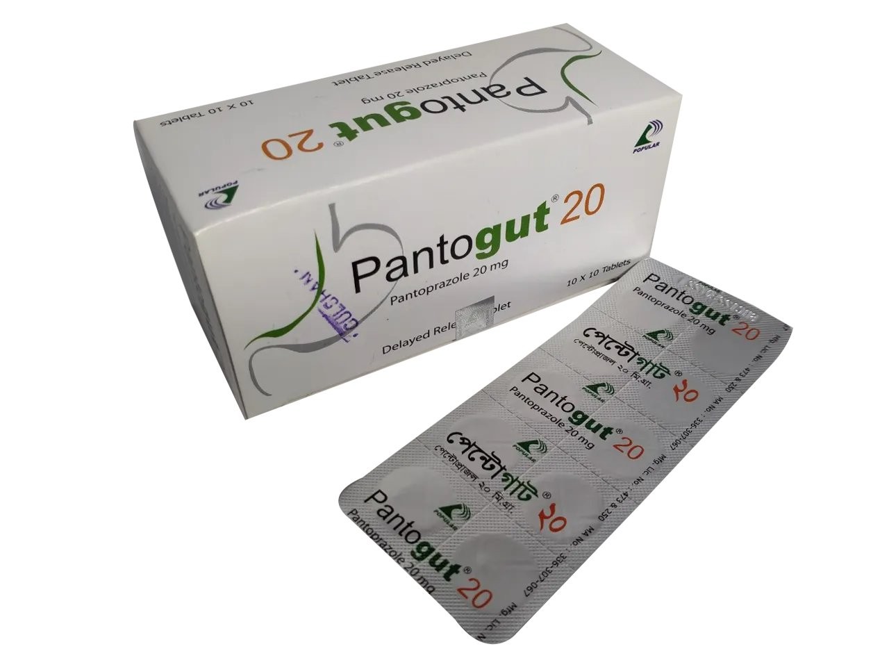 PANTOGUT 20MG TABLET