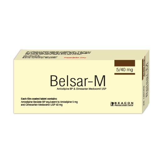 BELSAR-M 5mg+40mg TABLET