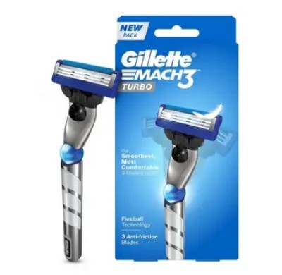 GILLETTE MACH 3 TURBO LAZER