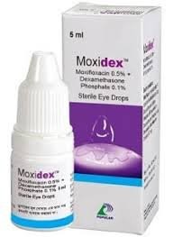 MOXIDEX 0.5%+0.1% EYE DROP 5ML