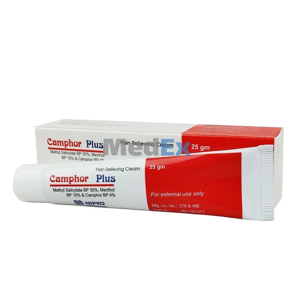 CAMPHOR PLUS 25 gm CREAM