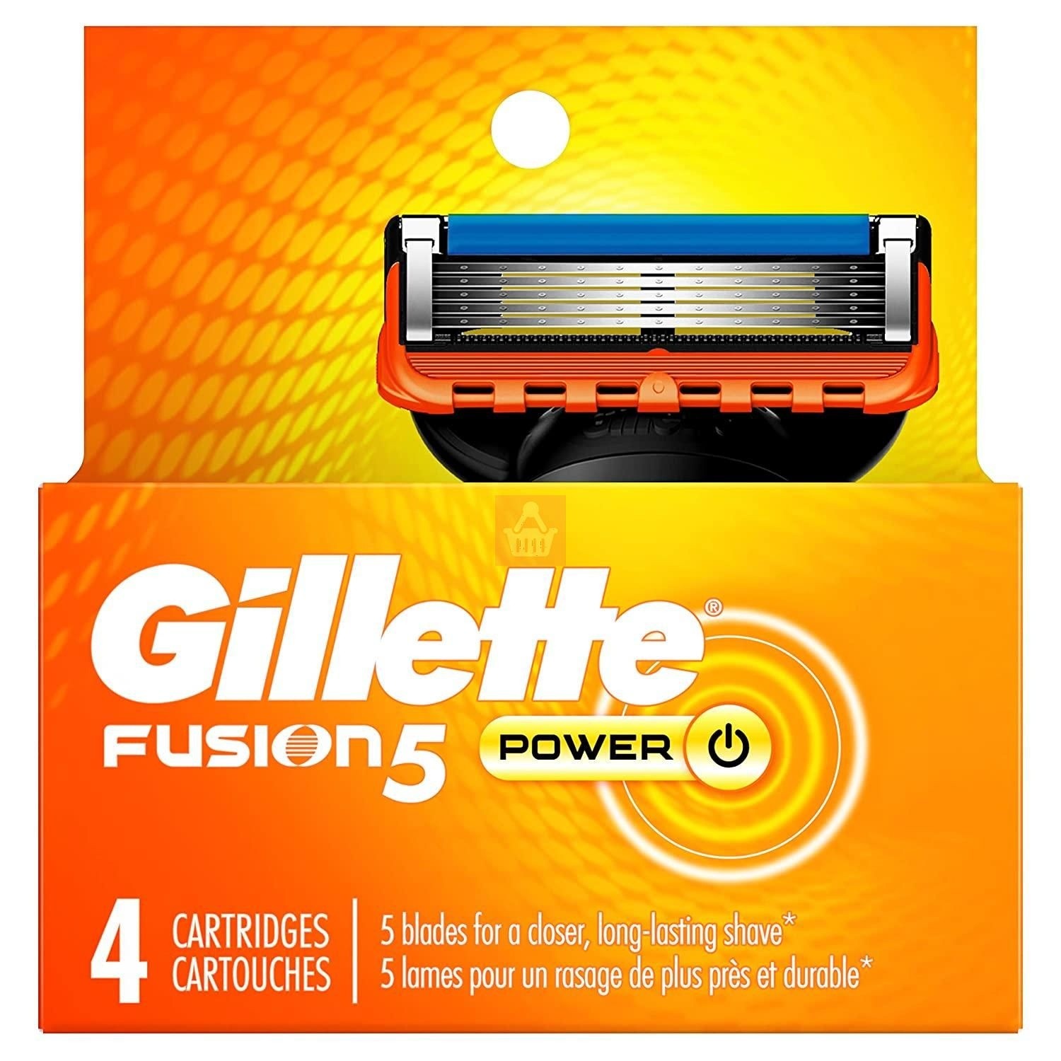 GILLETTE FUSION 4 CARTRIDGES