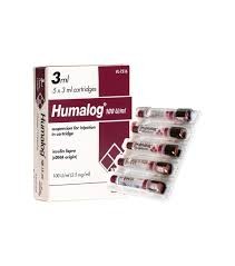 HUMALOG 100 SC INJECTION 3 ML CARTRIDGE