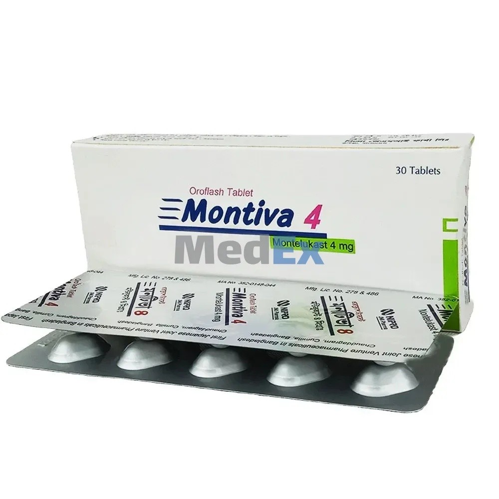 MONTIVA 4 mg TABLET