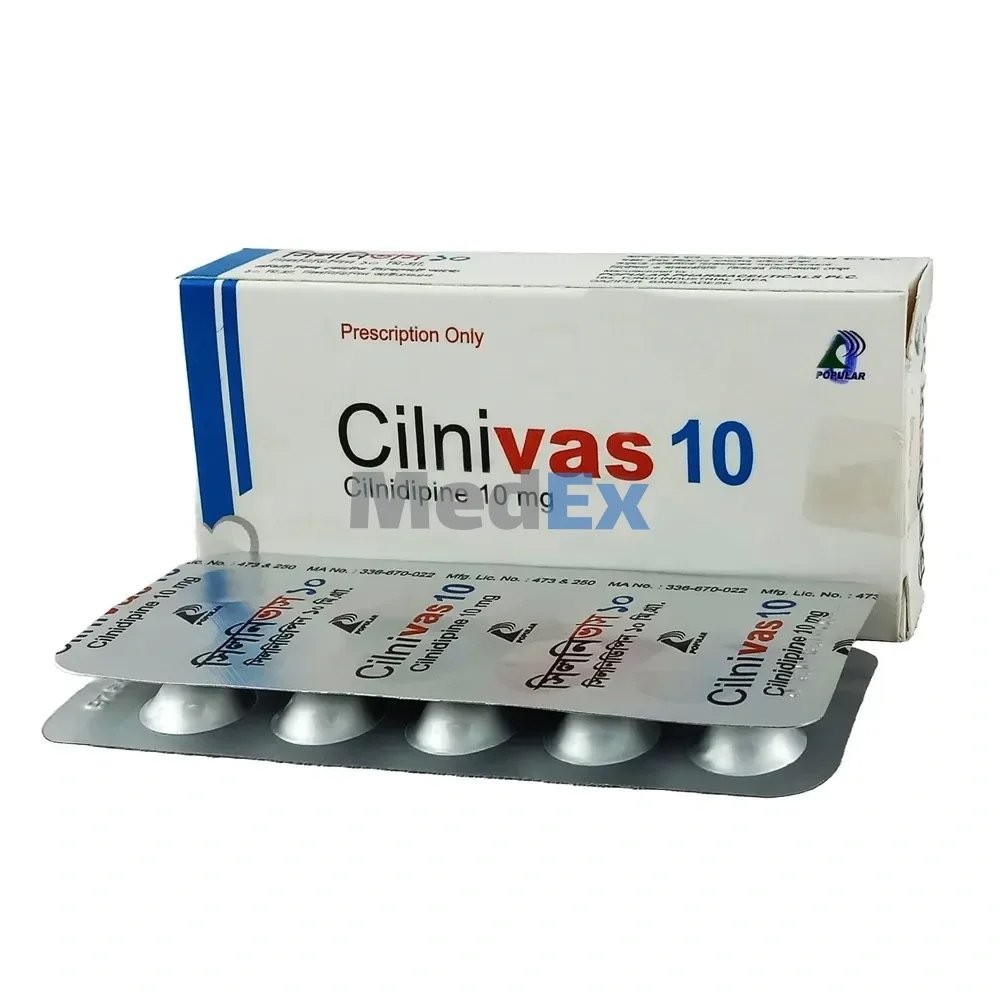 CILNIVAS 10MG TABLET