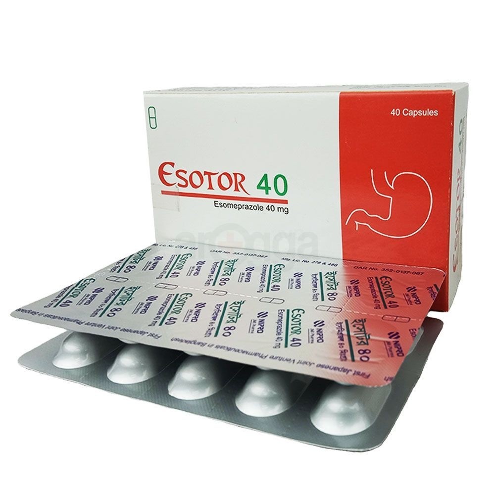 ESOTOR 40 mg CAPSULE