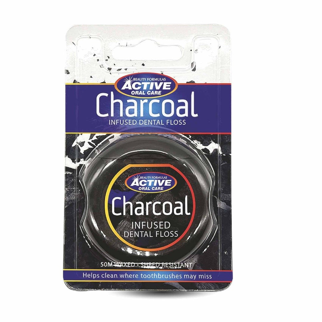 ACTIVE CHARCOAL DENTAL FLOSH