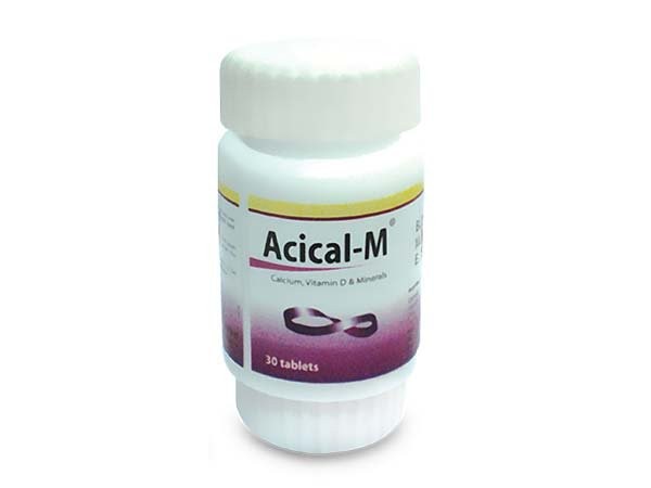 ACICAL-M 600 MG+200 TABLET