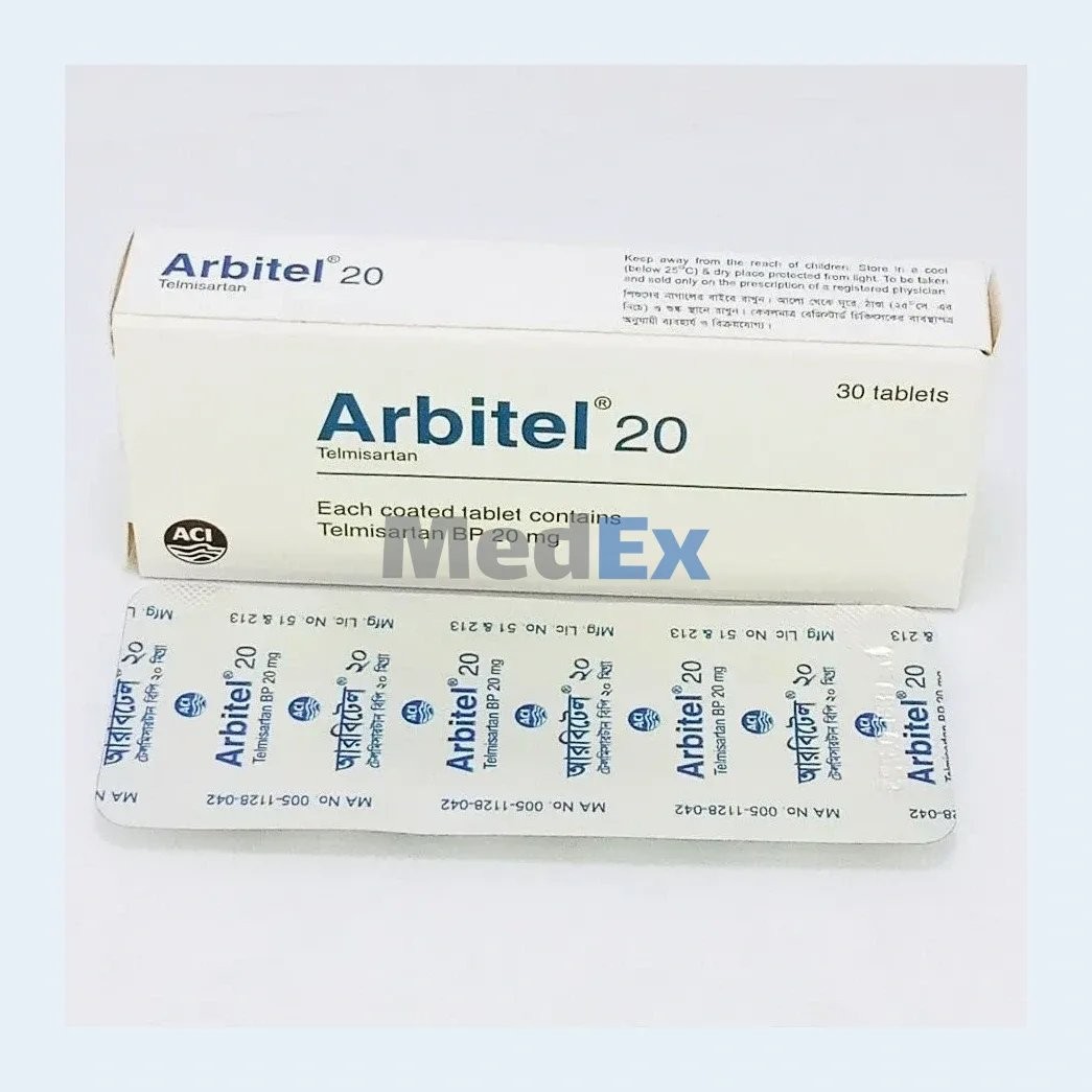 ARBITEL 20mg Tablet