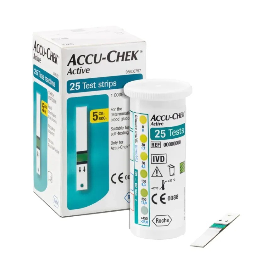 ACCU CHEK ACTIV STRIP 50PCS