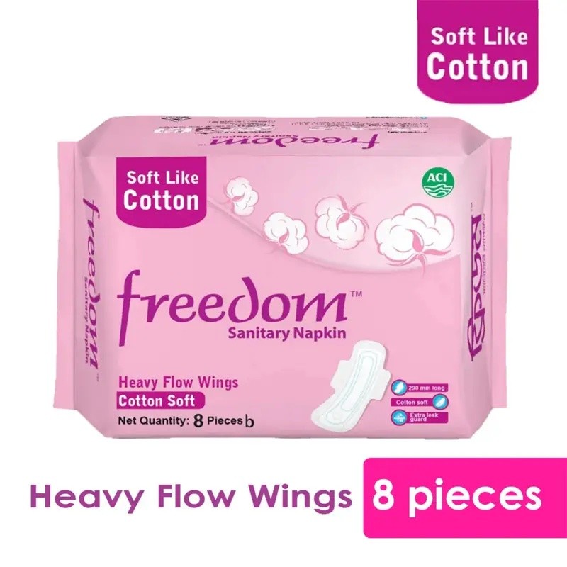FREEDOM COTTON SOFT (PINK) 8 PCS
