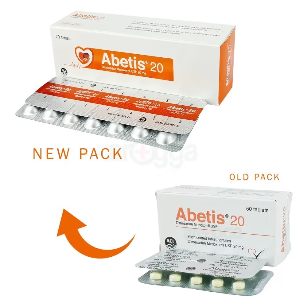 ABETIS 20MG TABLET