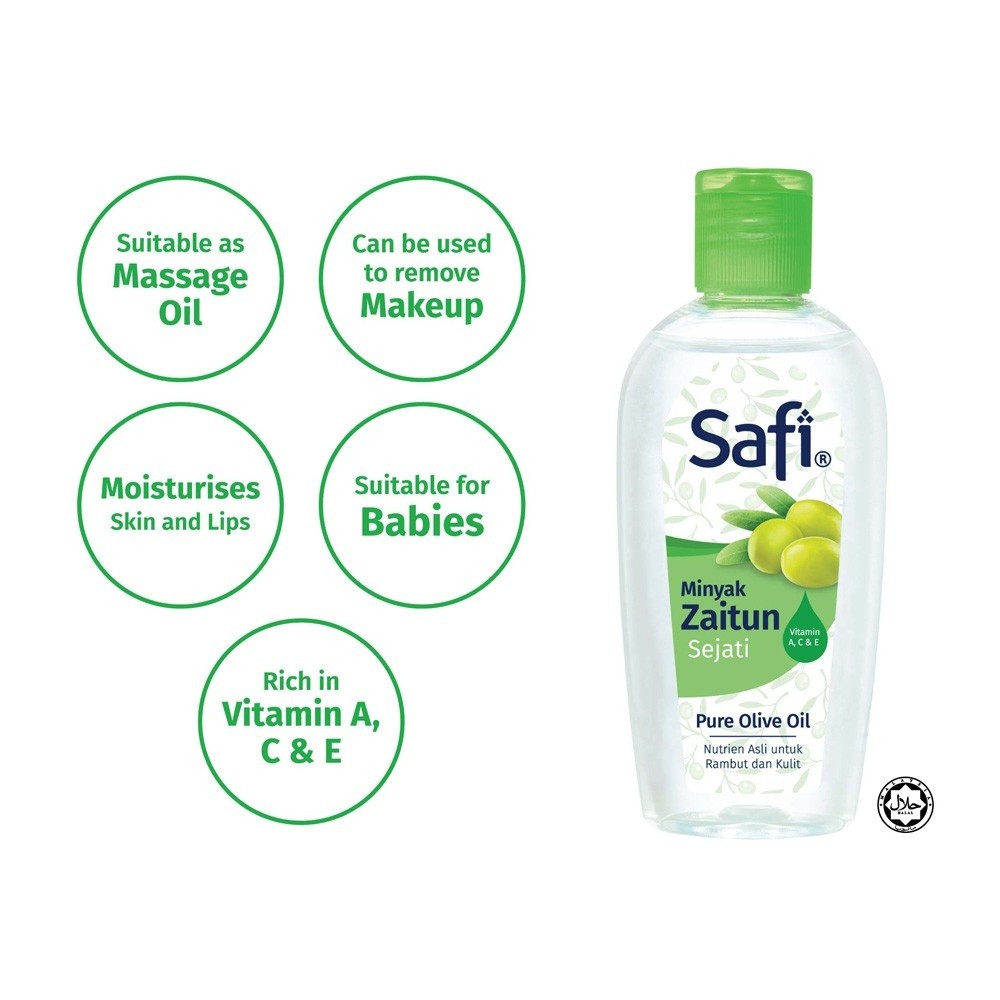SAFI ZAITUN SEJATI PURE OLIVE OIL. 280ML