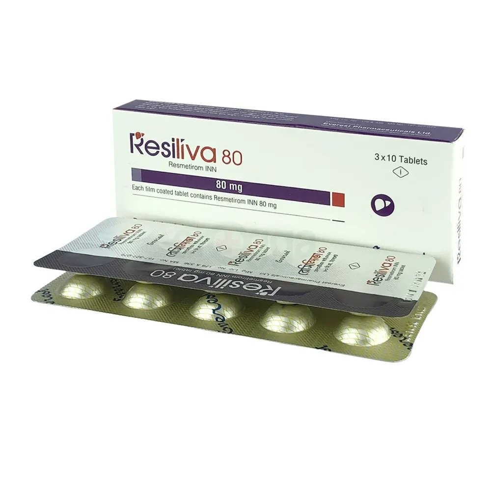 RESILIVA 80MG TABLET