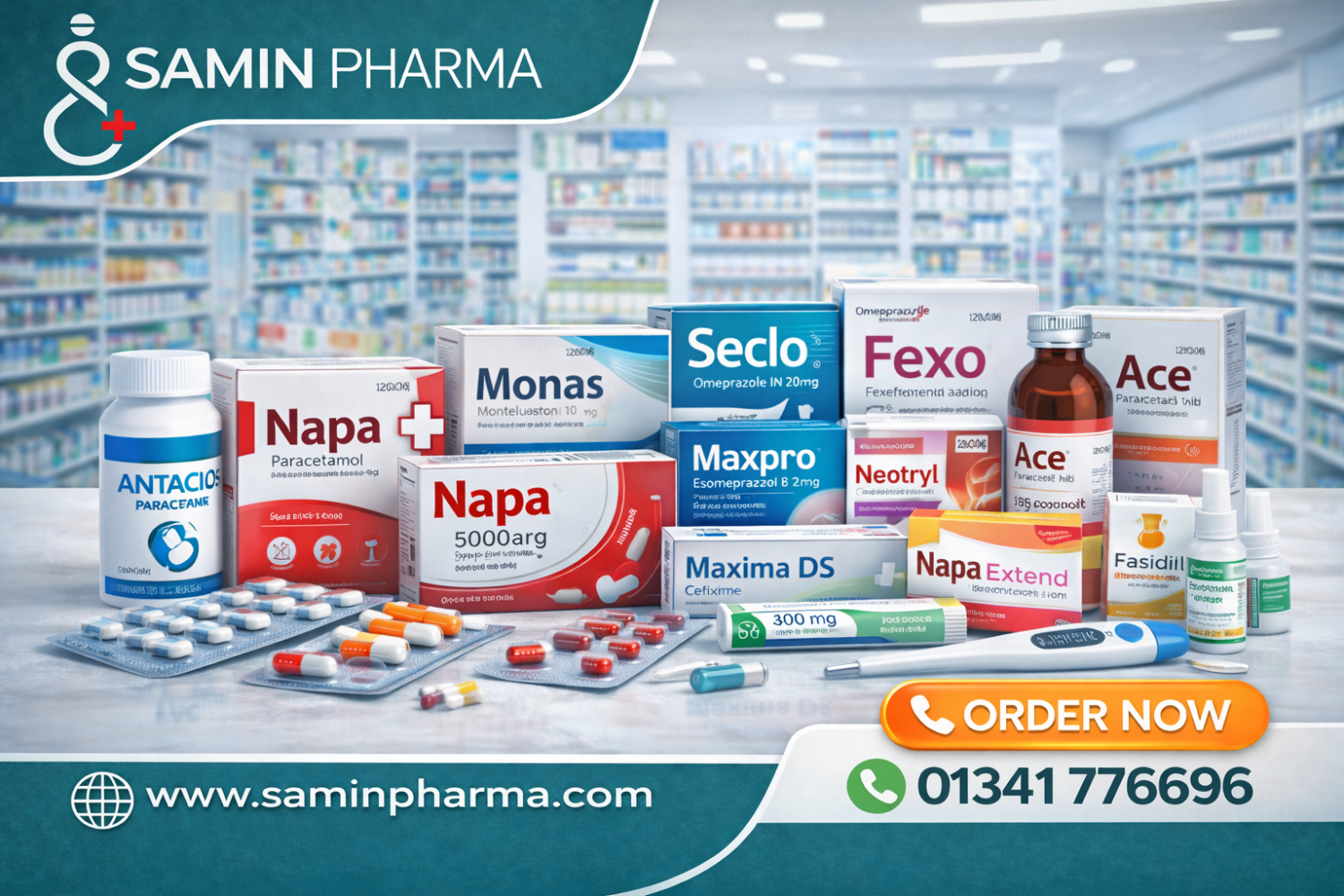 Samin Pharma promo