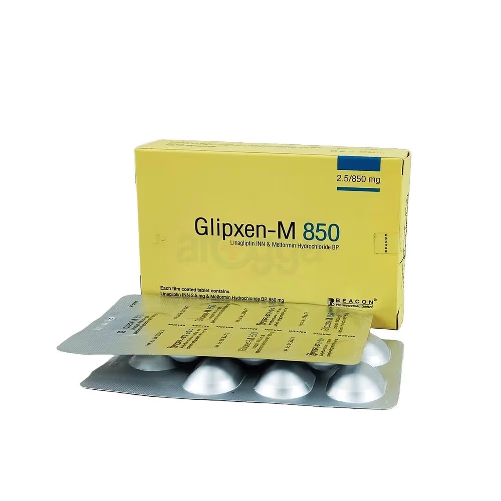 GLIPXEN-M 2.5MG+850MG TABLET