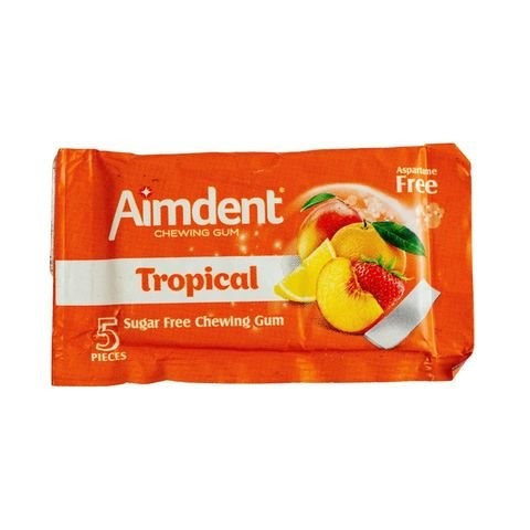 AMIDENT Chewing Gum TROPICAL