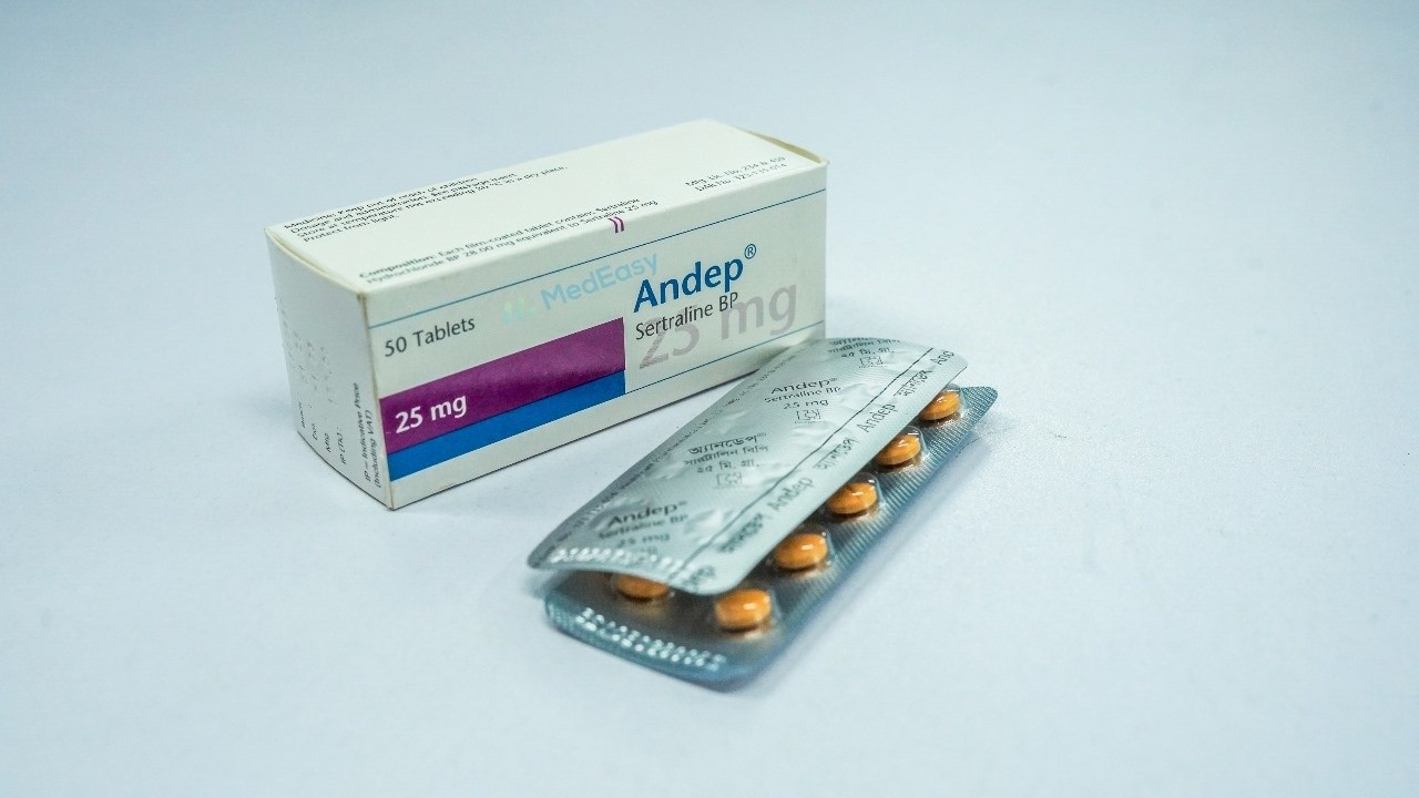 ANDEP 25MG TABLET