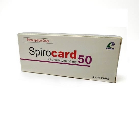 SPIROCARD 50MG TABLET