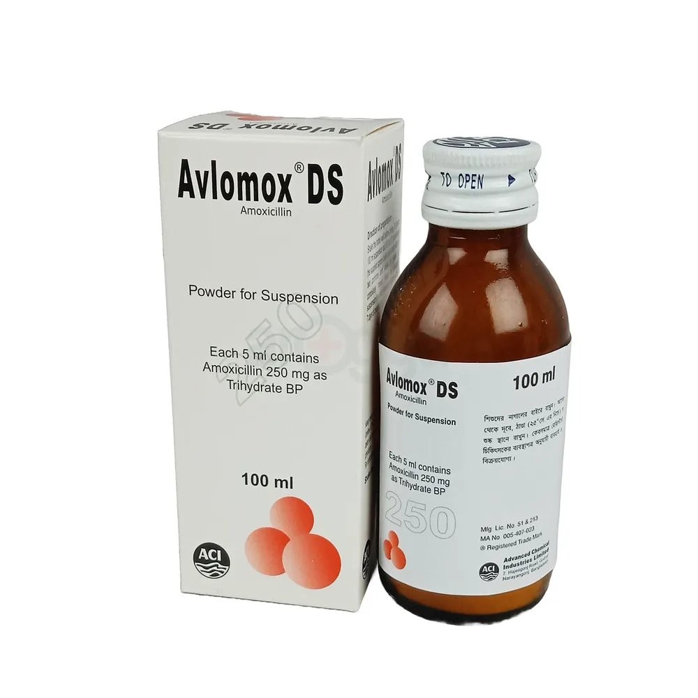 AVLOMOX DS 100 ML Suspension