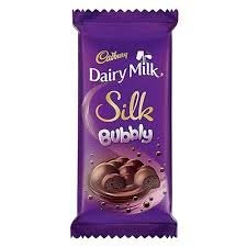 DAIRY MILK SILK BUBBLY 50GM (INDIA)