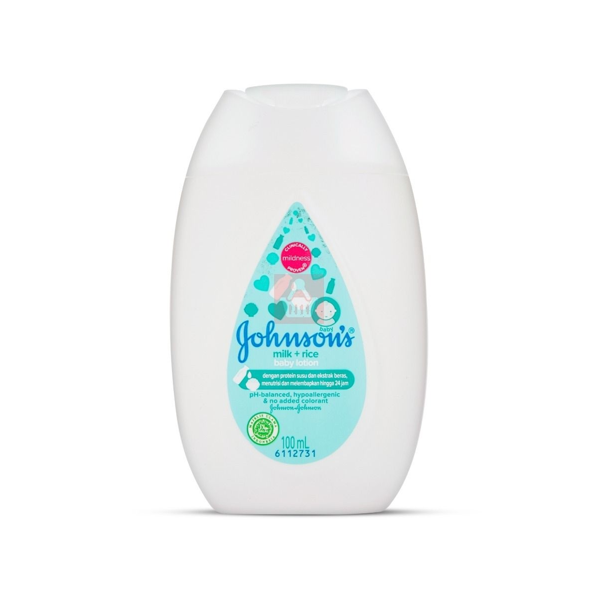JOHNSONS BABY LOTION GREEN 100ML (INDIA)