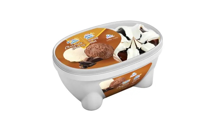 IGLOO DOUBLE SUNDAE CHOCOLATE CHEERS 1 L ICE CREAM
