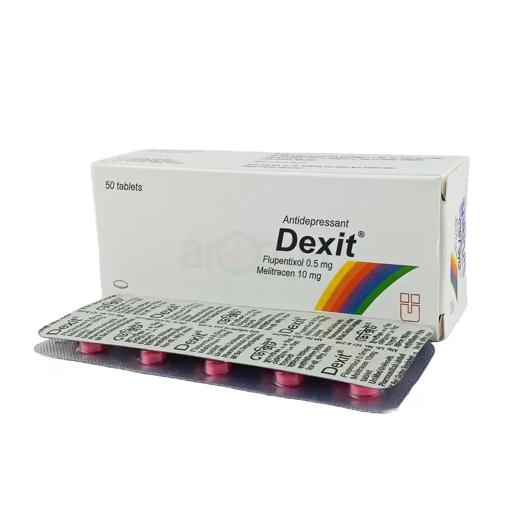 DEXIT 0.5mg+10mg Tablet