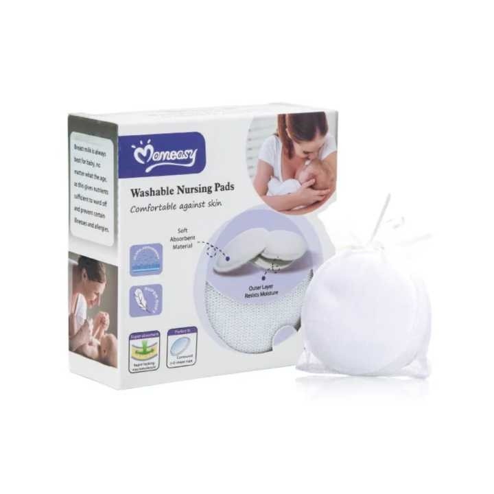 WASHABLE NURSING PADS 6 pcs