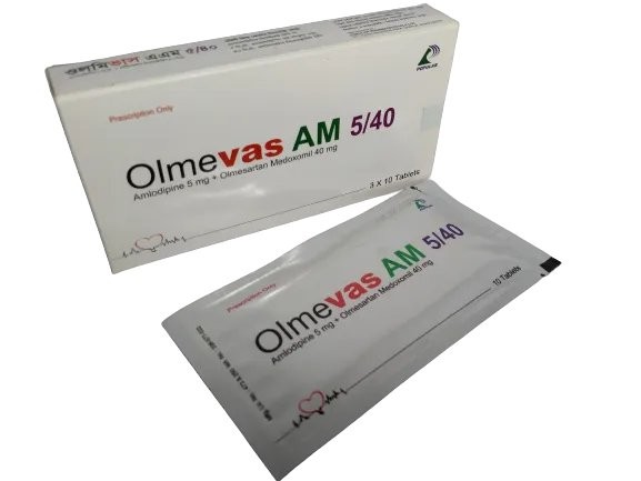 OLMEVAS AM 5MG+40MG TABLET
