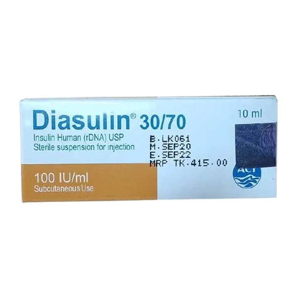 DIASULIN 30/70 100IU/ML INSULIN VAIL