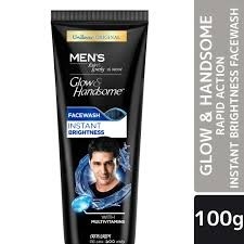GLOW & HANDSOME INSTANT BRIGHTNESS 100G FACE WASH