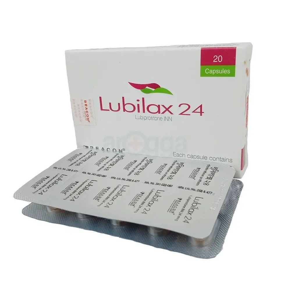 LUBILAX 24 mcg CAPSULE