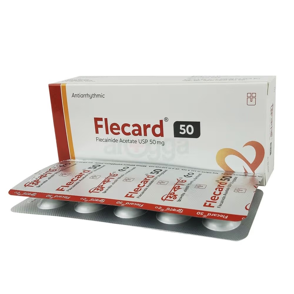 FLECARD 50mg Tablet